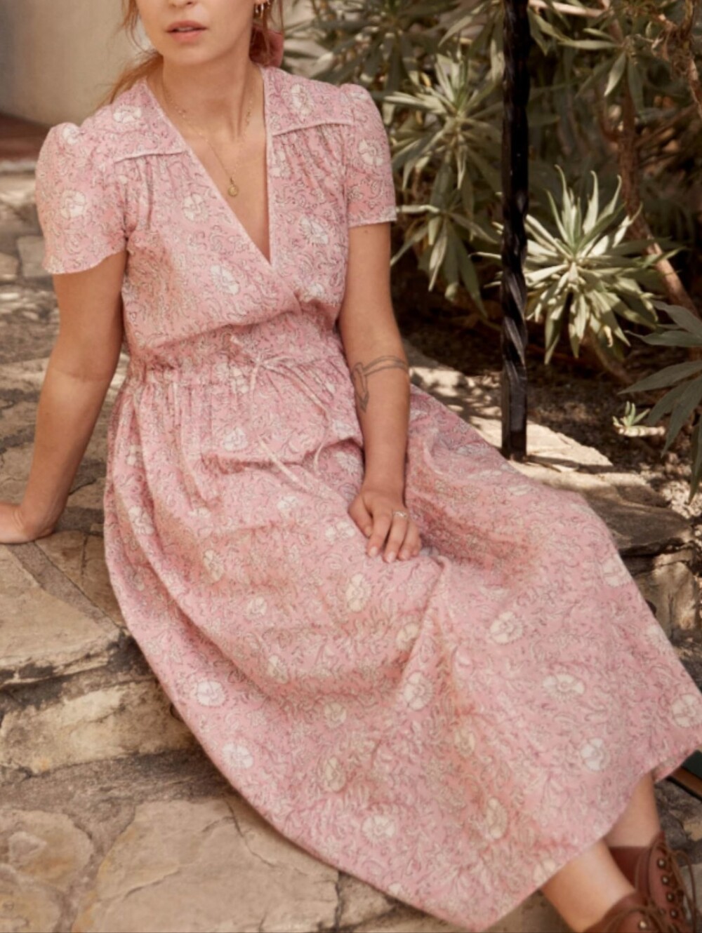Christy Dawn Dawn Dress In Pink Floral
